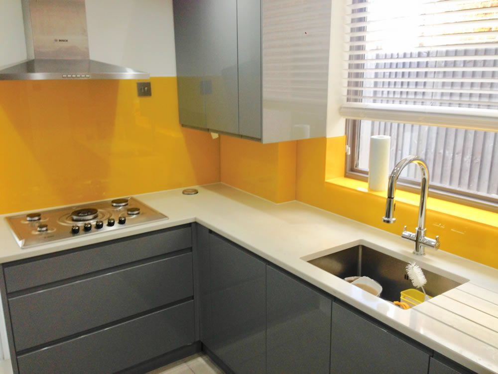 Yellow Splashbacks UK Splashbacks | Yellow Splashbacks