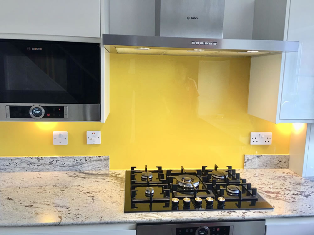 Yellow Splashbacks UK Splashbacks | Yellow Splashbacks